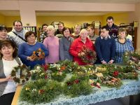 Radoša darbnīca Ziemassvētkus sagaidot